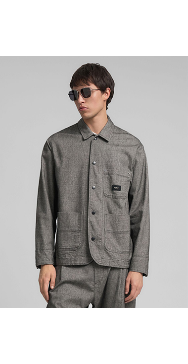 ヘリンボーン オーバーシャツジャケット｜REPLAY リプレイ公式通販サイト